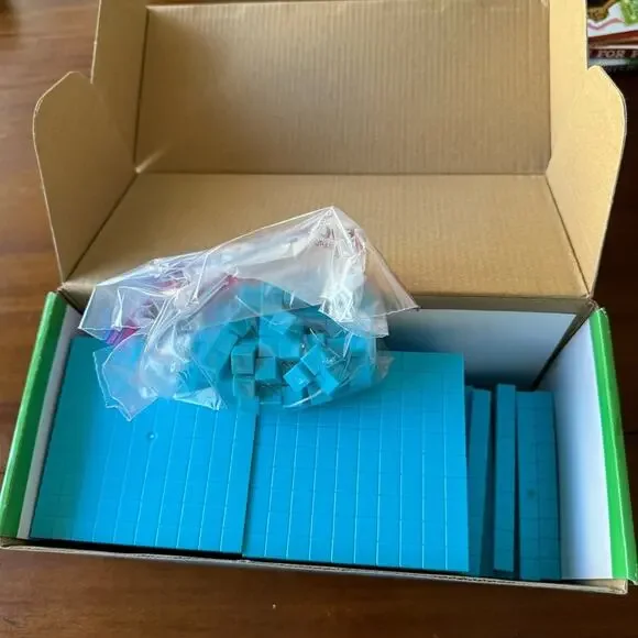 Simply Magic Base Ten Starter Set Homeschool Math Tools - Picture 3 of 3